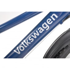 24インチ 身長120～150cm 子供用自転車 フォルクスワーゲン MTB（ブルー）Volkswagen 男の子 外装6段 大型バスケット 鍵 LEDライト スチールフレーム 青 トイザらス限定