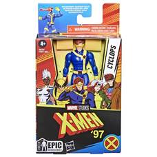 マーベル  X-MEN '97  エピックヒーローシリーズ サイクロップス 4インチ（10cm）アクションフィギュア【クリアランス】