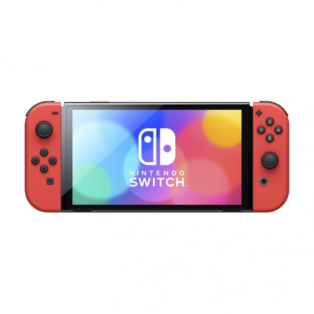 新色×特別デザイン】Nintendo Switch（有機ELモデル）マリオレッド