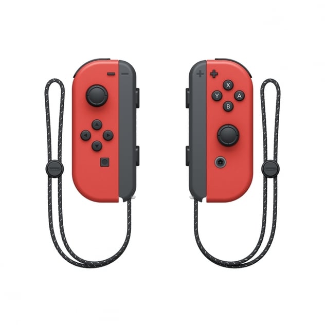 新モデル Nintendo Switch 本体 レッド/ネオンブルー 送料込み