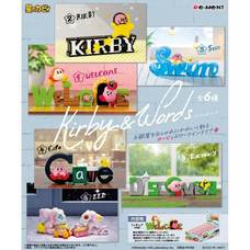 【単品販売】星のカービィ Kirby & Words カービィー＆ワーズ【種類ランダム】リーメント フィギュア