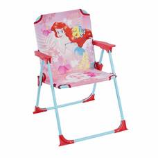 ディズニー キッズチェア アリエル 子供用チェア レジャー 椅子 イス 折りたたみ キャラクター 耐荷重30kg