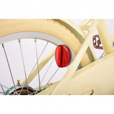 18インチ 身長110～130cm 子供用自転車 リグワークス TNB-18 イエロー 低床フレーム カゴ 補助輪 女の子 トイザらス限定