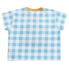 ベビーザらス限定 キャスパー 前後プリント半袖Tシャツ(パステルブルー×80cm) ベビーザらス限定
