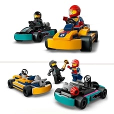 レゴ LEGO シティ 60400 ゴーカートとレースドライバー
