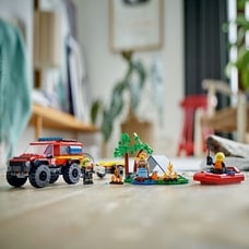 レゴ LEGO シティ 60412 4WD消防車とレスキューボート【送料無料】