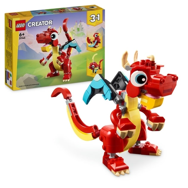 レゴ LEGO クリエイター 31145 赤いドラゴン | トイザらス