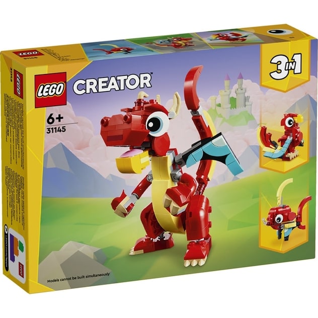 レゴ LEGO クリエイター 31145 赤いドラゴン | トイザらス