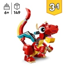 レゴ LEGO クリエイター 31145 赤いドラゴン