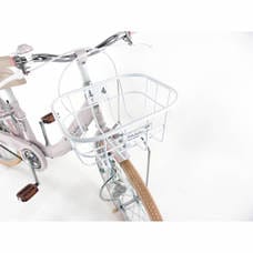 22インチ 身長120～135cm 子供用自転車 ピリココ（ピンクベージュ）乗りやすい バスケット ベージュタイヤ 女の子 トイザらス限定