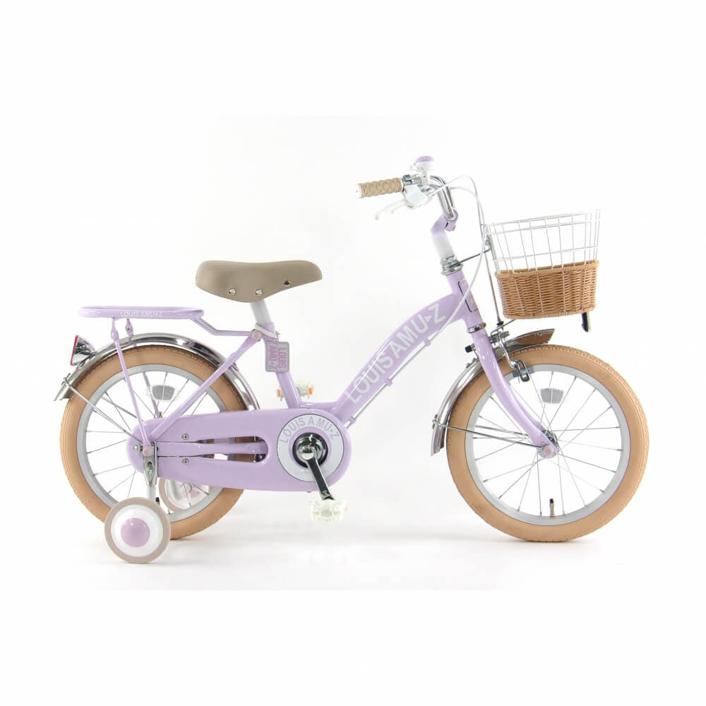 16インチ 身長100~110cm 子供用自転車 アミューズ2（ピンクパープル）補助輪 スポーティ スタイリッシュ かわいい 女の子 トイザらス限定
