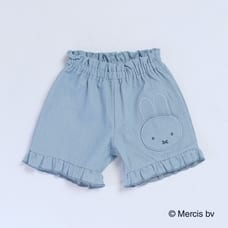 Miffy ミッフィー 刺繍ショートパンツ(ブルー×80cm)ベビーザらス限定
