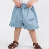 Miffy ミッフィー刺繍ショートパンツ(ブルー×95cm) ベビーザらス限定