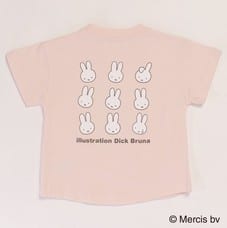 Miffy ミッフィー サガラ刺繍Tシャツ(ライトパステルピンク×80cm) ベビーザらス限定