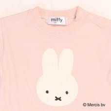 Miffy ミッフィー サガラ刺繍Tシャツ(ライトパステルピンク×80cm) ベビーザらス限定