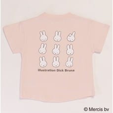 Miffy ミッフィー サガラ刺繍Tシャツ(ライトパステルピンク×90cm) ベビーザらス限定