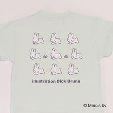 Miffy ミッフィー ウサギサガラ刺繍Tシャツ(ライトパステル×95cm) ベビーザらス限定