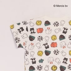 Miffy ミッフィー アニマル総柄Tシャツ(ホワイト×80cm) ベビーザらス限定