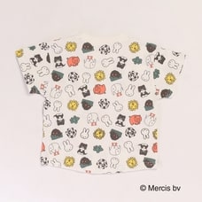 Miffy ミッフィー アニマル総柄Tシャツ(ホワイト×95cm) ベビーザらス限定
