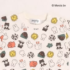 Miffy ミッフィー アニマル総柄Tシャツ(ホワイト×95cm) ベビーザらス限定