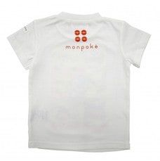 monpoke モンポケ 半袖Tシャツ 集合(ホワイト×95cm)