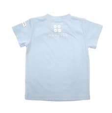 monpoke モンポケ 半袖Tシャツ 集合(ライトブルー×90cm)