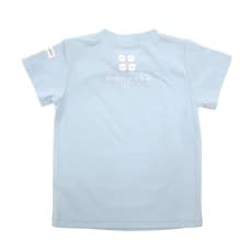 monpoke モンポケ 半袖Tシャツ 集合(ライトブルー×100cm)