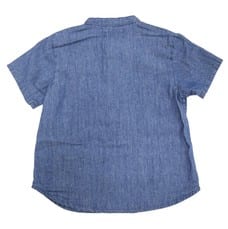 monpoke モンポケ 半袖シャツ デニム ピカチュウ(ブルー×80cm)