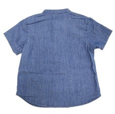 monpoke モンポケ 半袖シャツ デニム ピカチュウ(ブルー×90cm)