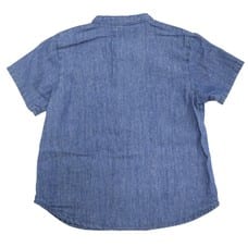 monpoke モンポケ 半袖シャツ デニム ピカチュウ(ブルー×100cm)