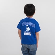 MLB ラインリブTシャツ(LAD)(ブルー×95cm) ベビーザらス限定