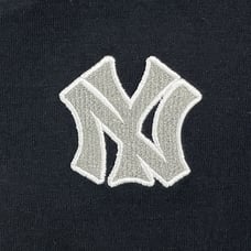 MLB ラインリブTシャツ(NYY)(ブラック×90cm) ベビーザらス限定
