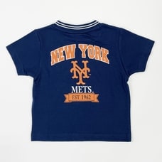 MLB ラインリブTシャツ(NYM)(ネイビー×90cm) ベビーザらス限定