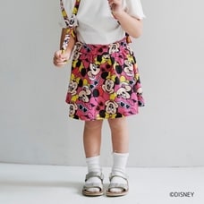 Sophitica×tsumashi1118 総柄インパンツ付きスカート(ピンク×80cm)