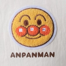 アンパンマン サガラ刺繍Tシャツ(オフシロ×90cm)