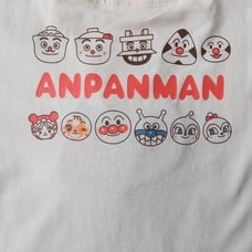 アンパンマン サガラ刺繍Tシャツ(オフシロ×90cm)