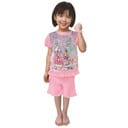 ★★★わんだふるぷりきゅあ 半袖光るパジャマ(ピンク×120cm)