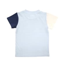 TOMICA トミカ ロゴ使い 半袖Tシャツ(ブルー×110cm)