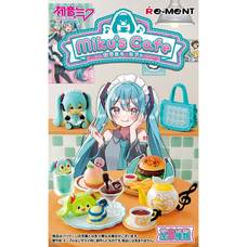 【単品販売】初音ミクシリーズ Miku's Cafe ミクズカフェ【種類ランダム】リーメント フィギュア