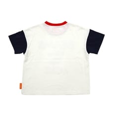 BEAMS mini 半袖Tシャツ 袖切替 ジェフリー ビームスミニ(ナチュラル×90cm) ベビーザらス限定