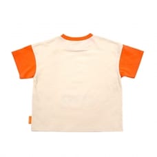 BEAMS mini 半袖Tシャツ 袖切替 ジェフリー ビームスミニ(ベージュ×100cm) ベビーザらス限定