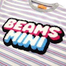 BEAMS  mini 半袖Tシャツ ボーダー ビームスミニ(ナチュラル×80cm) ベビーザらス限定