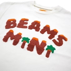 BEAMS mini 半袖Tシャツ ロゴ ビームスミニ(ホワイト×80cm) ベビーザらス限定