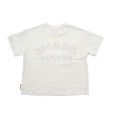 BEAMS mini 半袖Tシャツ ロゴ ビームスミニ(ホワイト×90cm) ベビーザらス限定