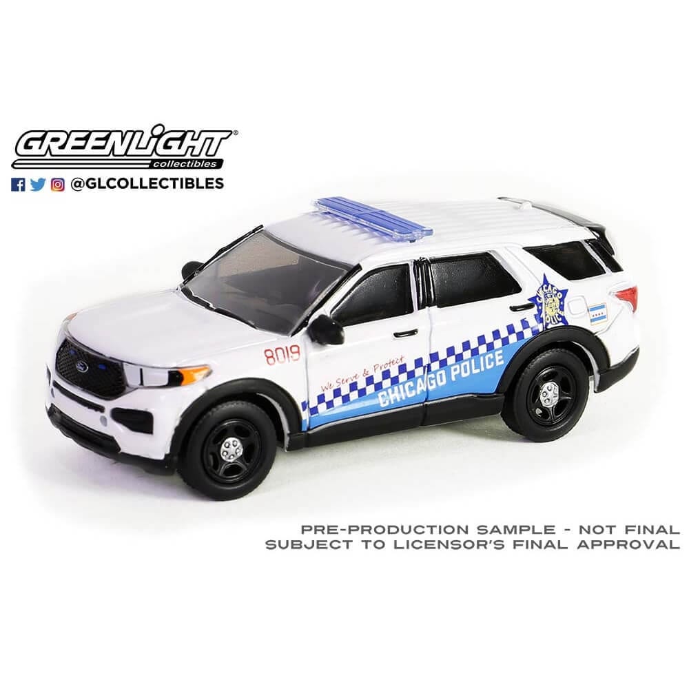 GL 1/64 2019 Ford Police Interceptor Utility - City of Chicago Police Department (CPD)