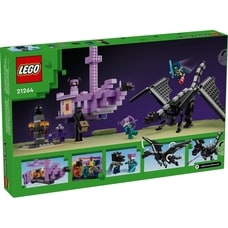 【予約受付商品】レゴ LEGO マインクラフト 21264 エンダー ドラゴンとエンドシップ【出荷予定日：2024年6月1日】【送料無料】