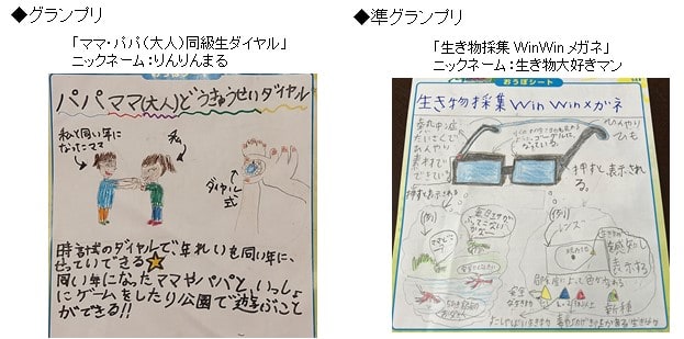 『トイザらス ドリームおもちゃクリエイター2023』受賞作品 ＜小学生の部＞