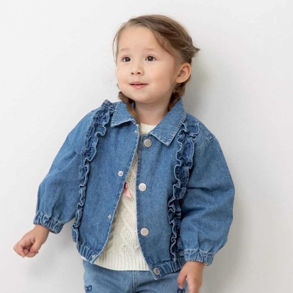 【ブラックフライデー】sophitica デニムジャケット サックス×80cm 【ブラックフライデー】sophitica デニムジャケット サックス×80cm