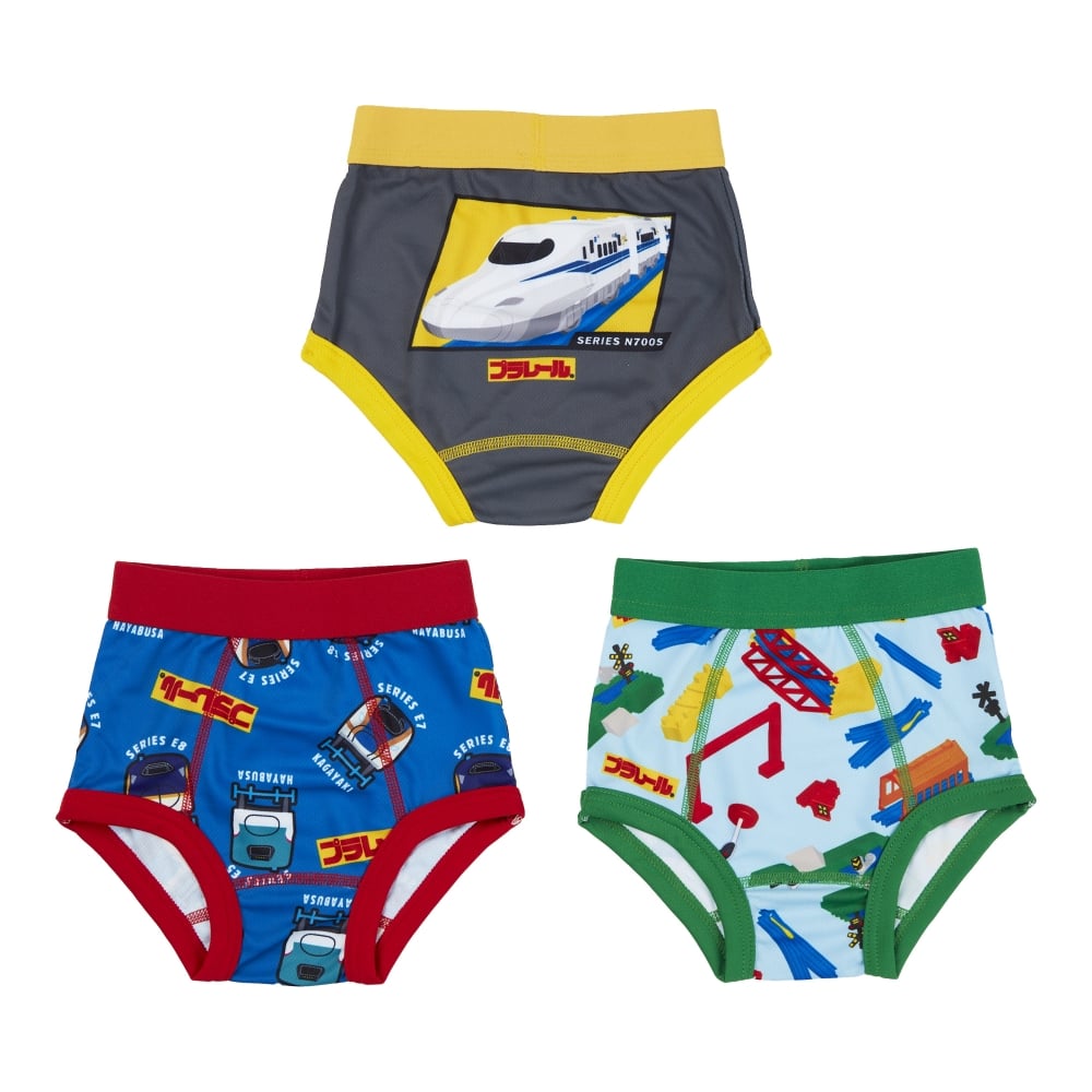 PLARAIL プラレール 3枚組ブリーフ ネイビー×95cm ベビーザらス限定 PLARAIL プラレール 3枚組ブリーフ ネイビー×95cm ベビーザらス限定