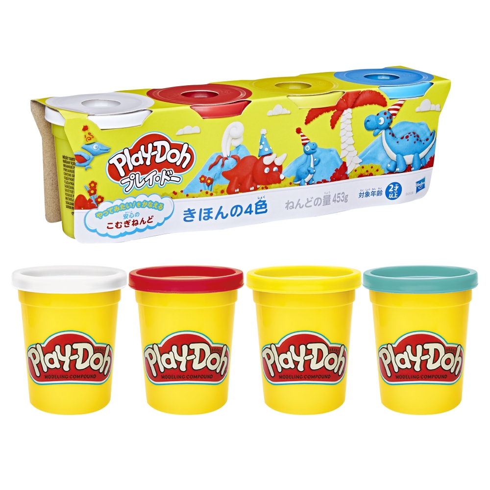 プレイ・ドー きほんの4色 プレイ・ドー きほんの4色